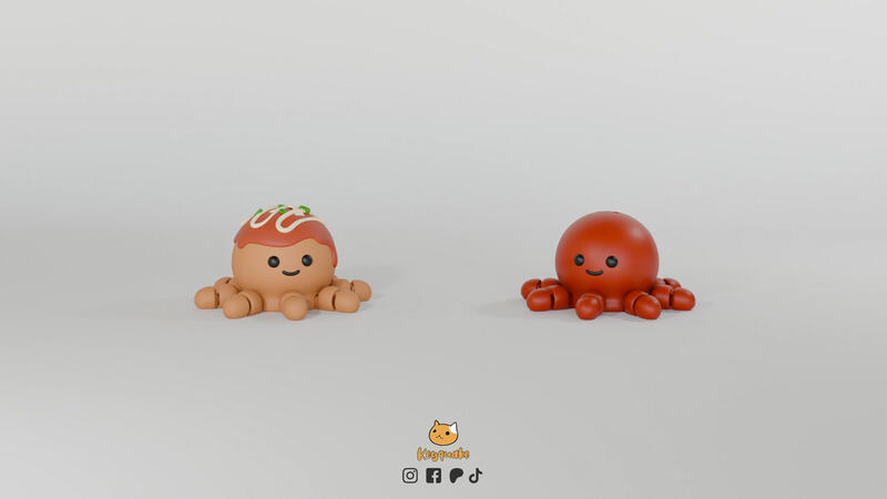 Flexi Takoyaki Octopus